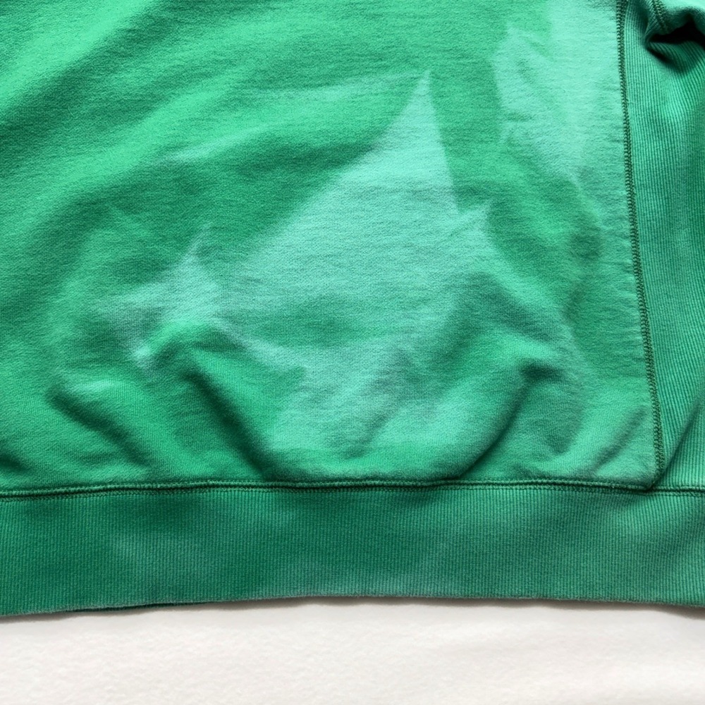 Tommy Hilfiger Heavyweight Collegiate Logo‎ Hoodie Men XXL Green - Picture 11 of 16